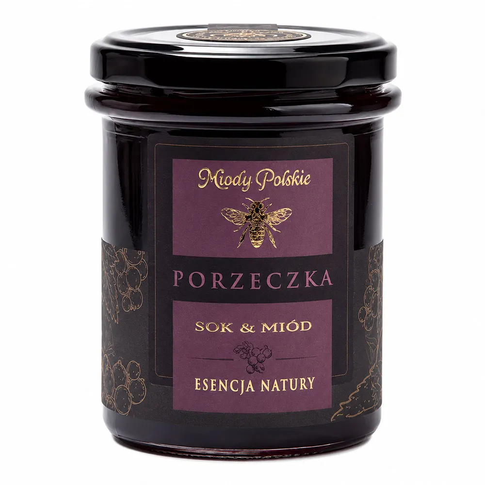 Miód z sokiem Miody Polskie (250g)