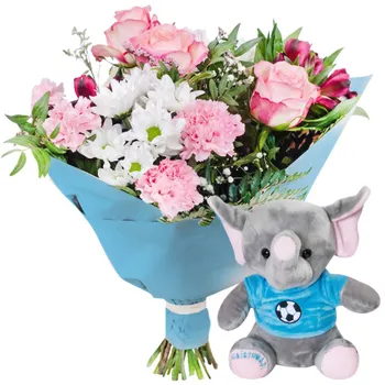 Baby Blue Bouquet