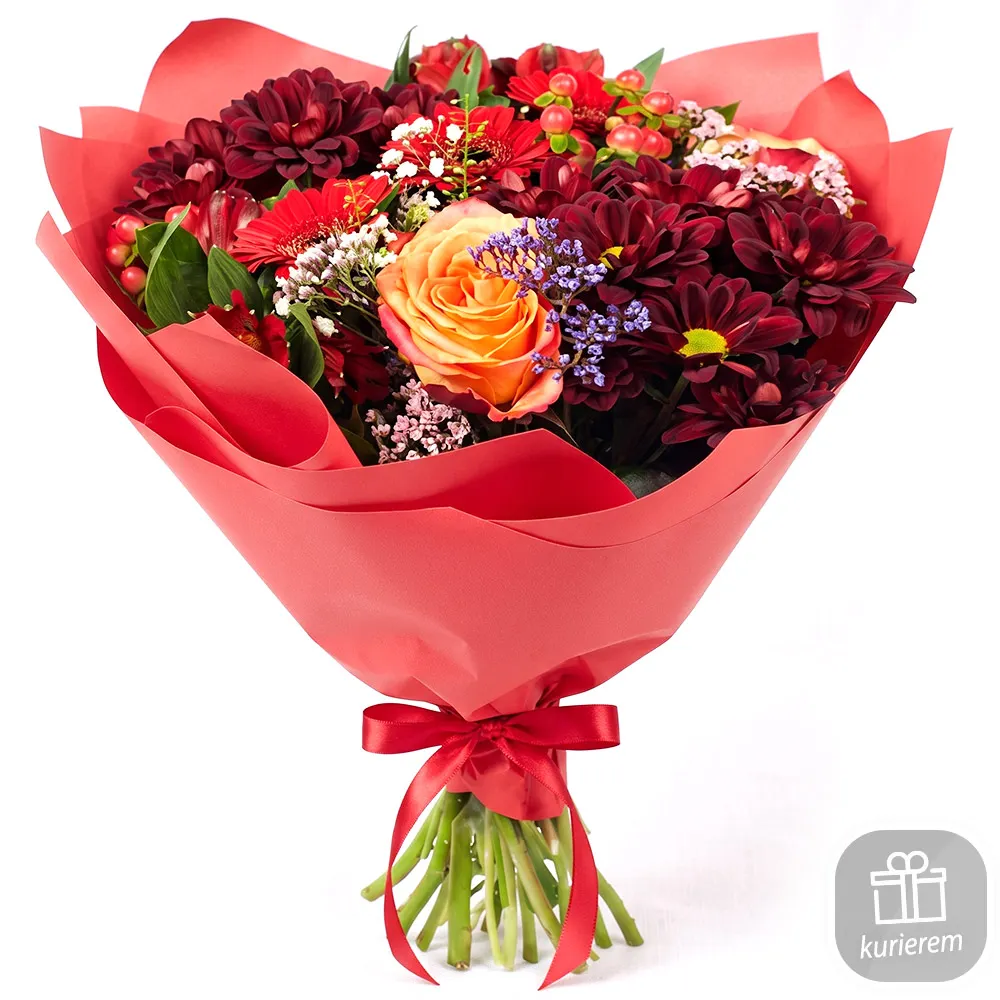 Bukiet Rosso Ardente