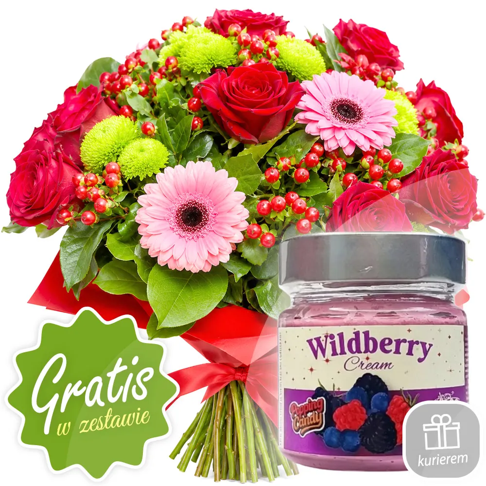 Bukiet Wzruszenie + GRATIS