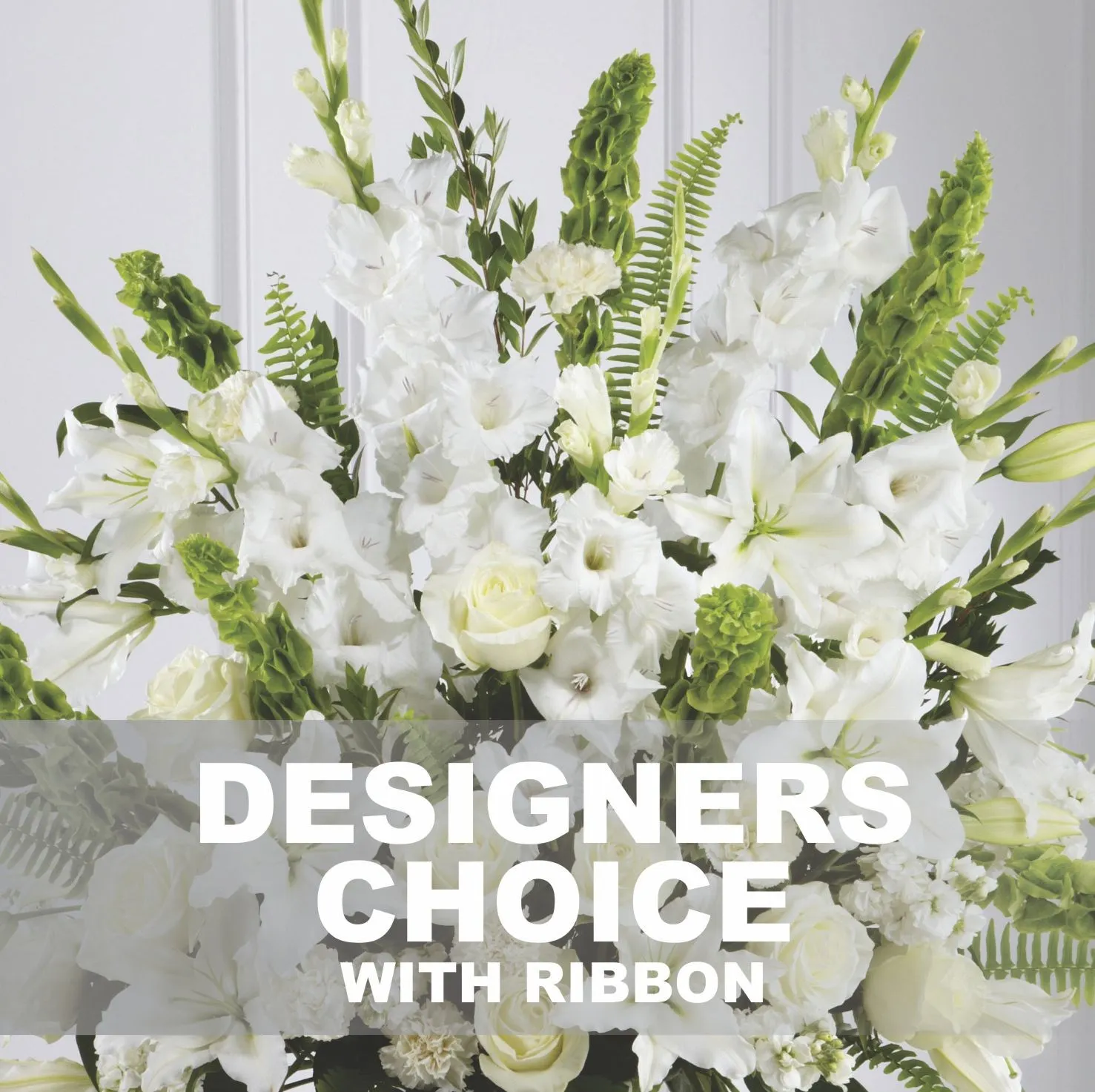 Funeral/Sympathy Bouquet with ribbon