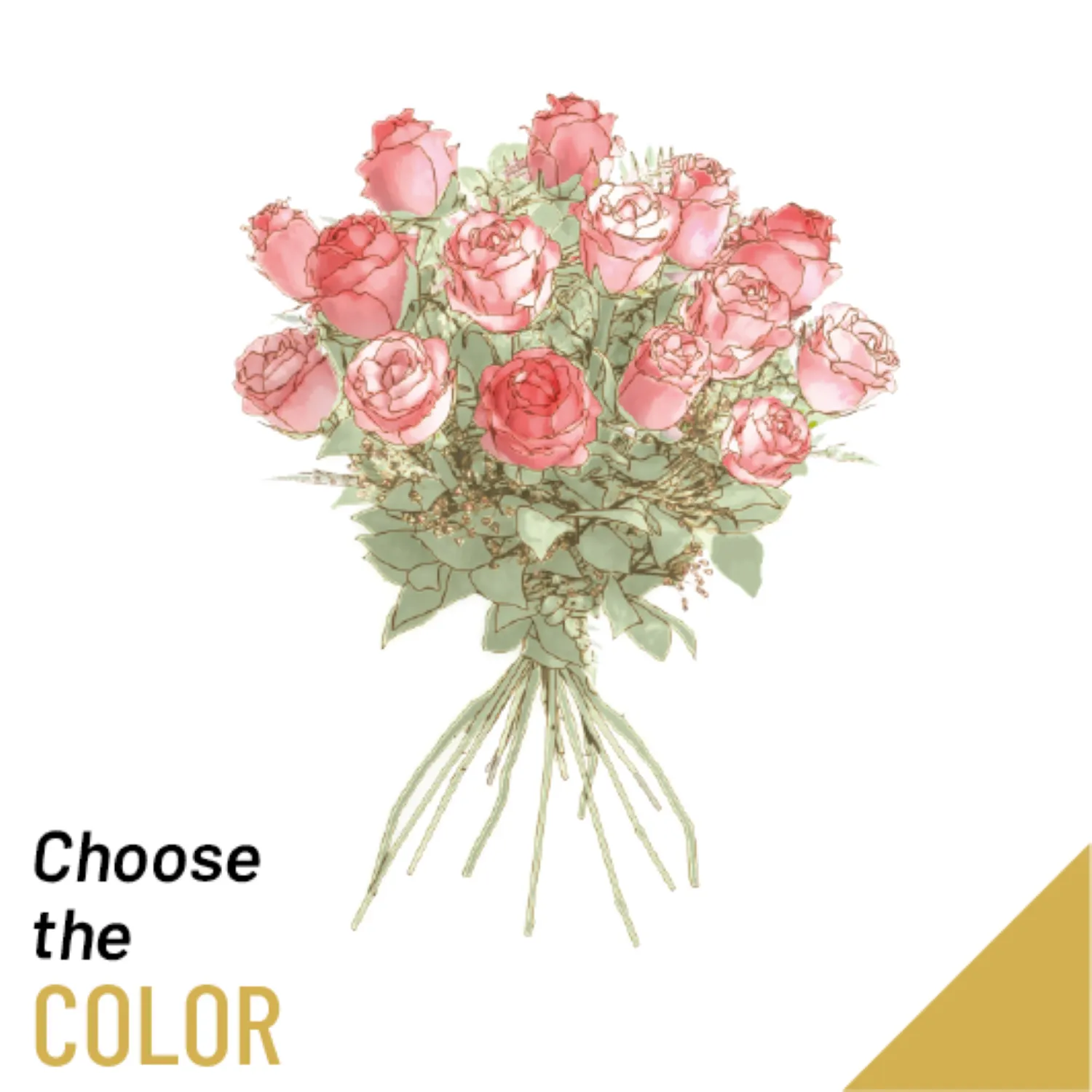 15 Medium Stem Roses