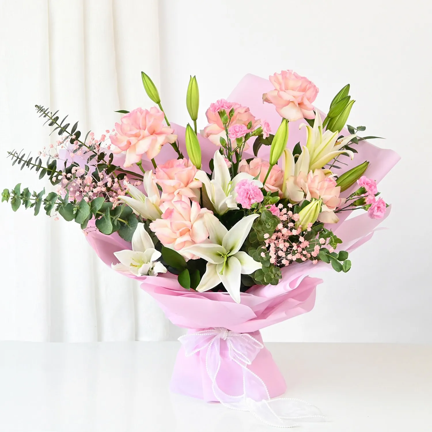 Blushing Lilies