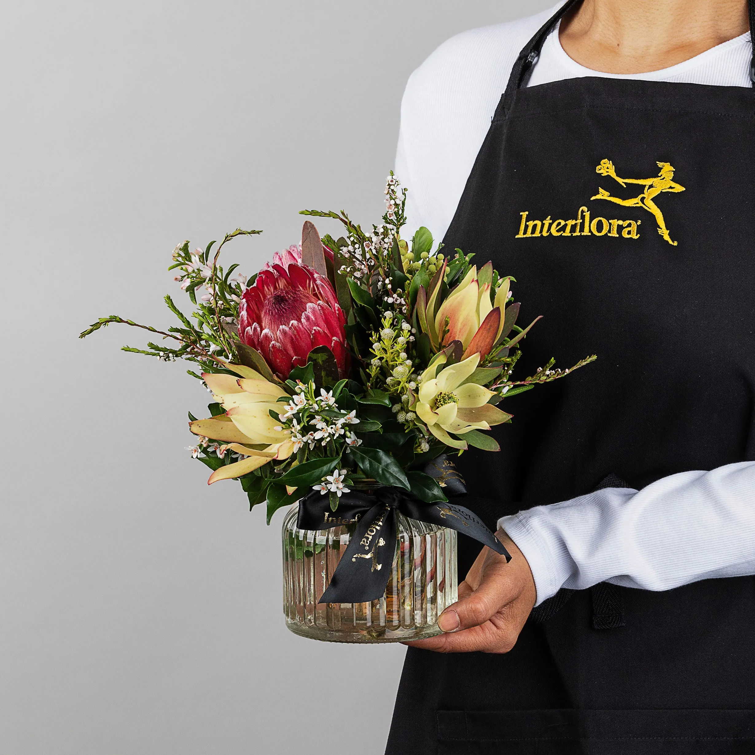 Native Florist Choice Posy w słoiku