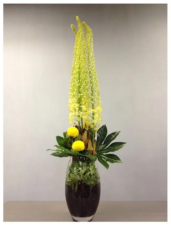 Arrangement of Cut Flowers yellows