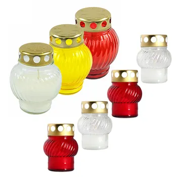 set of 7 grave candles