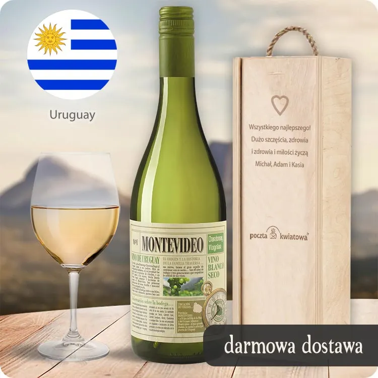Montevideo - wino białe wytrawne