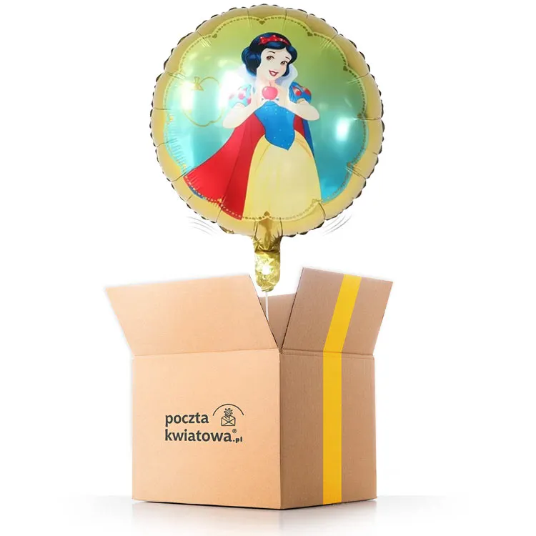 Królewna Śnieżka - balon z helem
