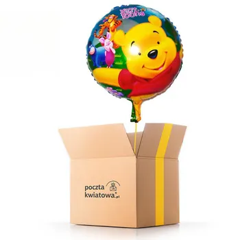 Kubuś Puchatek - balon z helem