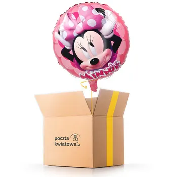 Myszka Minnie - balon z helem