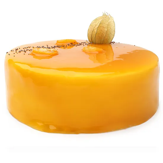 Tort mango-brzoskwinia